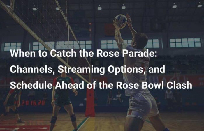 Chaînes, options de streaming et calendrier avant le choc du Rose Bowl