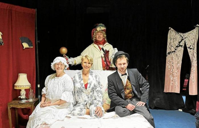 With “Feu la Mère de Madame”, the Cabaniers troupe will launch their theater season at the Palais des arts, in Vannes