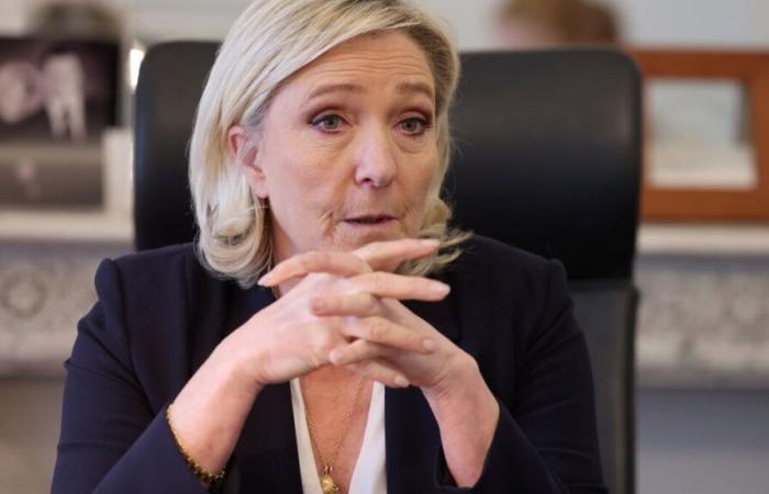 Marine Le Pen espère une « année décisive » pour remettre la France « dans la course de l’Histoire »