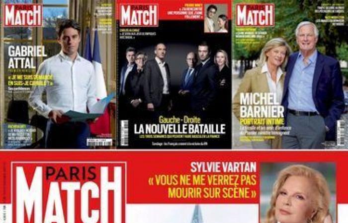 L’année 2024 en couverture de Match