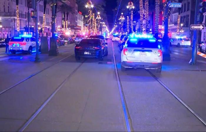 Dix morts et des dizaines de blessés après qu’un conducteur ait percuté la foule sur Bourbon Street