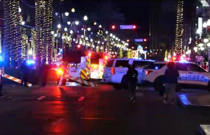 Dix morts et des dizaines de blessés après qu’un conducteur ait percuté la foule sur Bourbon Street