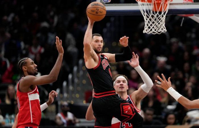 Les Chicago Bulls perdent face aux Washington Wizards, derniers 125-107