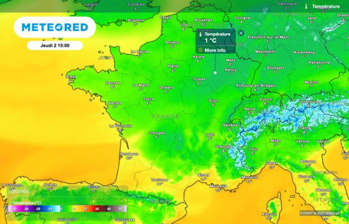 Forte baisse des températures dans les prochaines heures ! Toute la France concernée ? Vers un week-end très froid ?