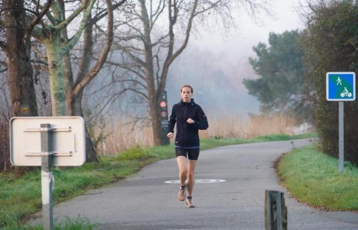 reportage à Bayonne avec les joggeurs du 1er janvier 2025