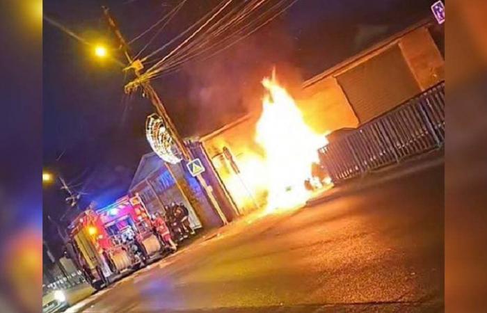 Jour de l’An à Montataire. Incendies de voitures et tirs de mortiers contre les CRS