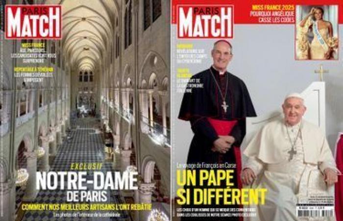 L’année 2024 en couverture de Match