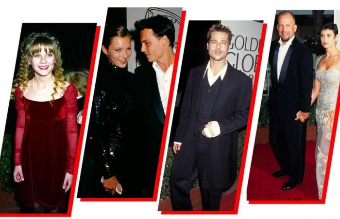 Sharon Stone, Brad Pitt, Demi Moore… Les stars aux Golden Globes 1995