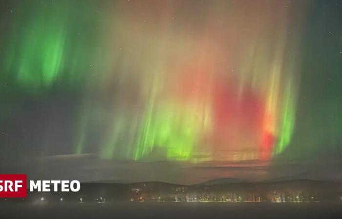 Douces salutations du nord – Aurores boréales au début de l’année – Météo