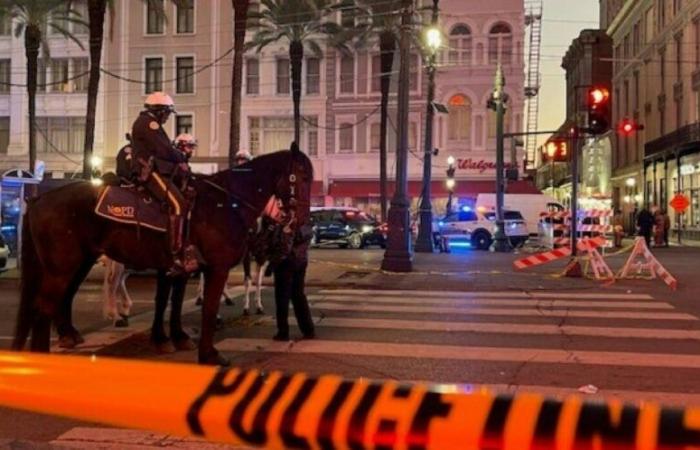 un véhicule fonce dans la foule à la Nouvelle-Orléans, au moins 10 morts et 30 blessés