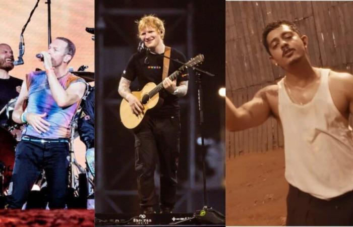 Le concert de Coldplay, la tournée +-=÷x d’Ed Sheeran, le concert de Hanumankind parmi les événements musicaux les plus attendus cette année