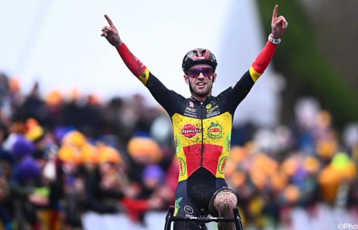 Eli Iserbyt renoue avec la nouvelle année, Thibau Nys craque dans le GP de son père