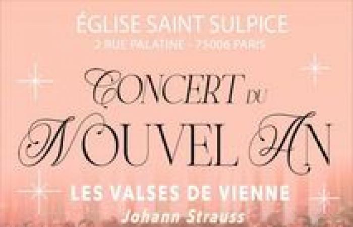 Concert du Nouvel An – Les Valses de Johann Strauss – Église Saint-Sulpice – Paris, 75006