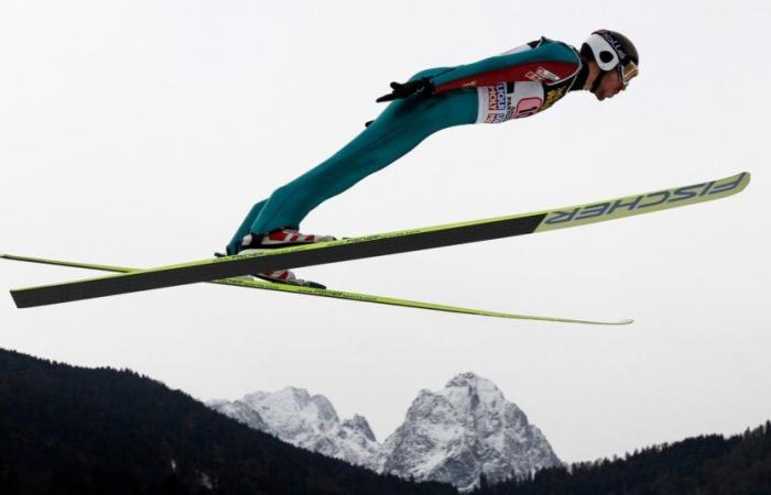 1er janvier, journée du saut à ski