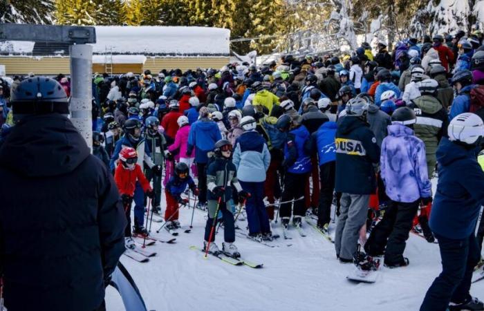 La fréquentation des stations de ski pendant les vacances bat des records