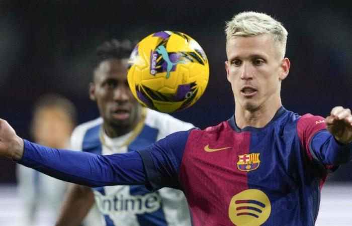 L’instance dirigeante retire Dani Olmo de l’effectif du FC Barcelone