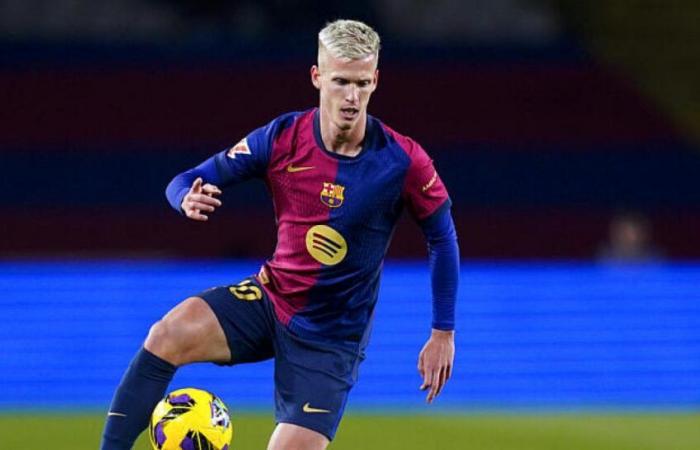 en pleine tempête, Dani Olmo arrive à l’entraînement !