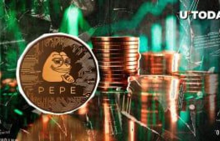 Le PEPE monte en flèche de 16 % en heures ; Voici deux raisons