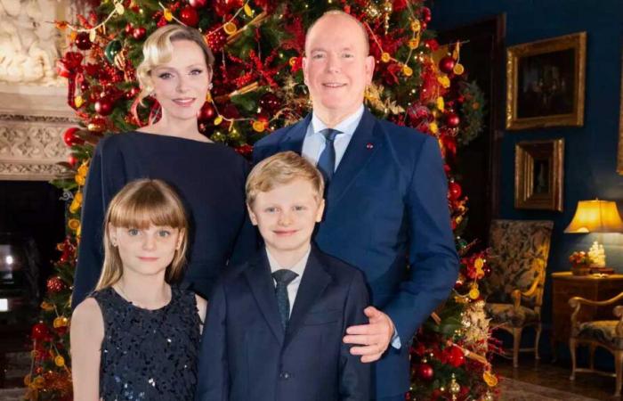 Charlène, Jacques et Gabriella de Monaco se joignent au Prince Albert II pour conclure son discours du Nouvel An 2025