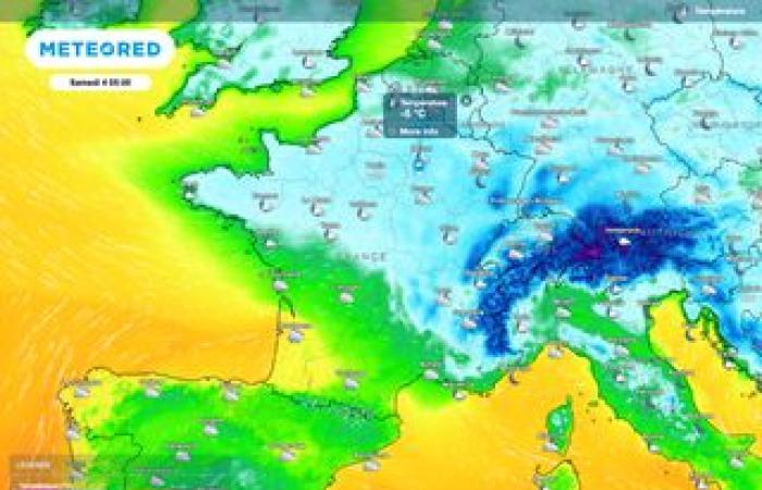 Forte baisse des températures dans les prochaines heures ! Toute la France concernée ? Vers un week-end très froid ?