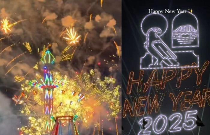 Abu Dhabi accueille 2025 avec des feux d’artifice et un spectacle de drones, établissant des records du monde Guinness