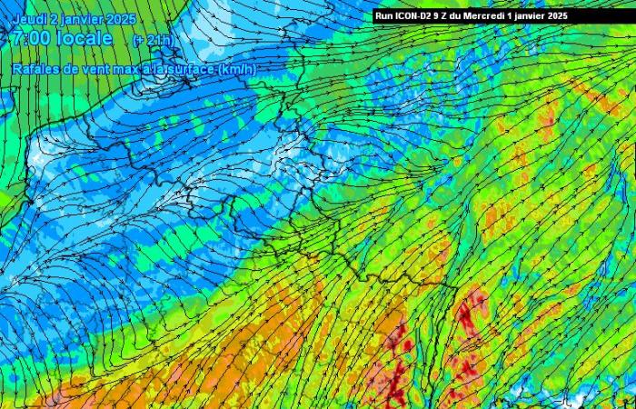 Vent soutenu, pluie et neige au programme – Météo Lor’