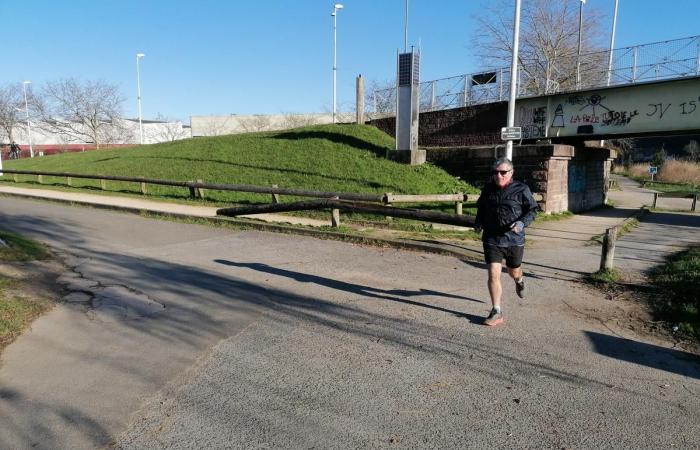 reportage à Bayonne avec les joggeurs du 1er janvier 2025