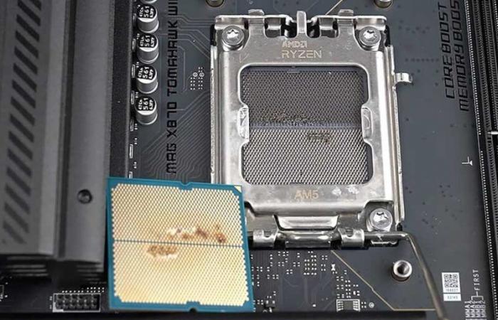 Autopsie de l’AMD Ryzen 7 9800X3D brûlé : nous avons le coupable !