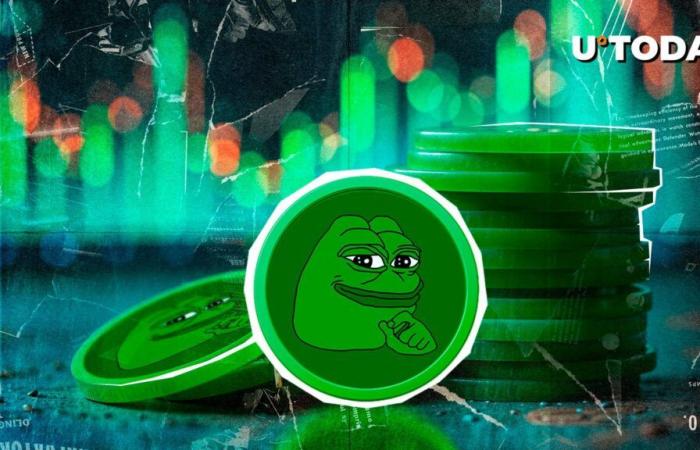 Le PEPE monte en flèche de 16 % en heures ; Voici deux raisons