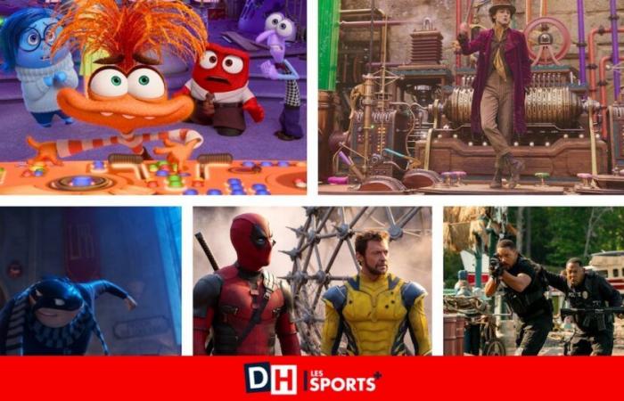 voici les films qui ont fait monter ou descendre le box-office belge en 2024