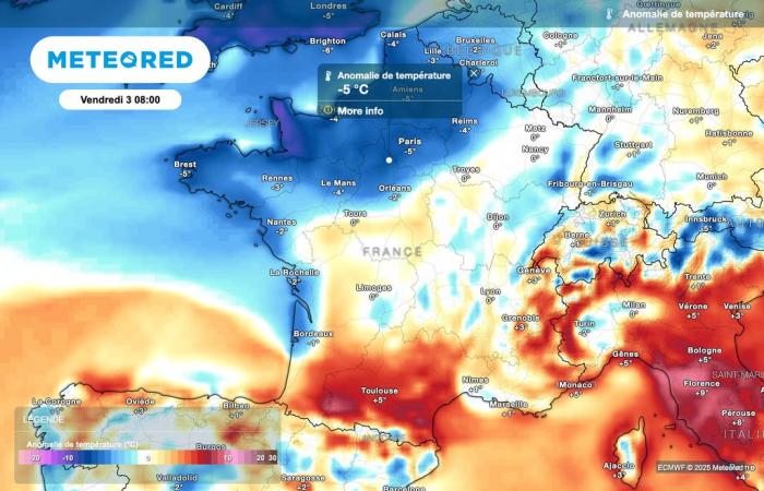 Forte baisse des températures dans les prochaines heures ! Toute la France concernée ? Vers un week-end très froid ?