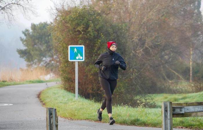 reportage à Bayonne avec les joggeurs du 1er janvier 2025