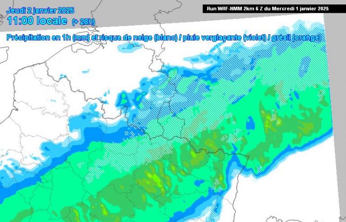 Vent soutenu, pluie et neige au programme – Météo Lor’