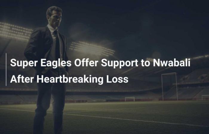 Les Super Eagles soutiennent Nwabali après une défaite déchirante