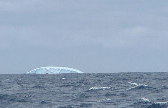 pour la première fois depuis 2008, les skippers du Vendée Globe 2024 ont aperçu un iceberg