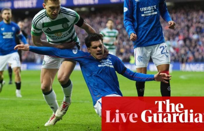 Rangers contre Celtic : Premiership écossaise – en direct