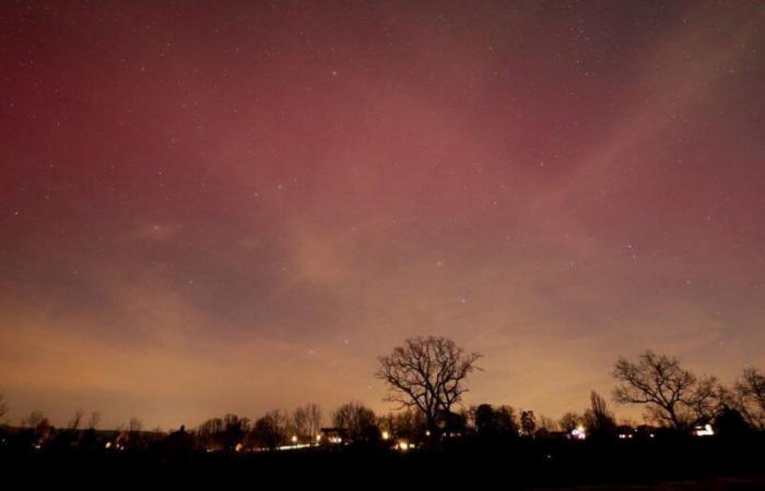 Les aurores boréales ont illuminé le ciel le premier jour de l’année