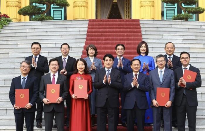 Les nouveaux ambassadeurs vietnamiens officiellement en fonction