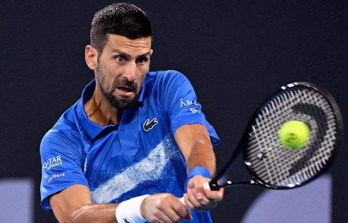 Novak Djokovic poursuit la domination de Gaël Monfils à Brisbane