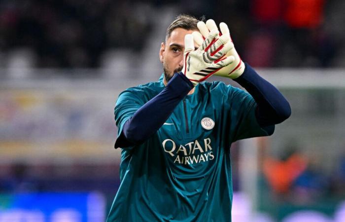 images de Donnarumma 15 jours après sa grave blessure au visage