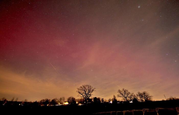 Les aurores boréales ont illuminé le ciel le premier jour de l’année