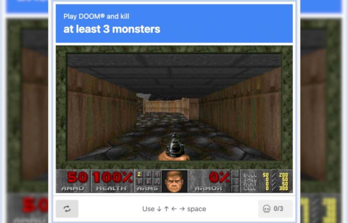 Ce CAPTCHA vous transforme en chasseur de monstres dans DOOM pour prouver votre humanité, voici comment le tester