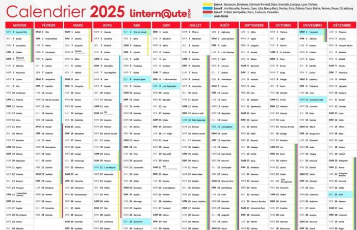 votre agenda annuel gratuit à télécharger et imprimer