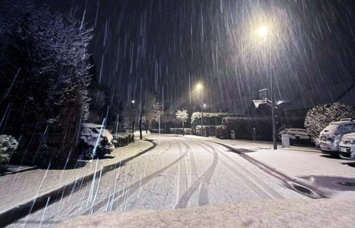 prudence sur les routes, alerte jaune aux conditions glissantes en vigueur