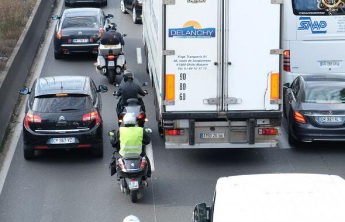 Les inter-files autorisées jusqu’en juillet 2025 mais pas sur le périphérique parisien