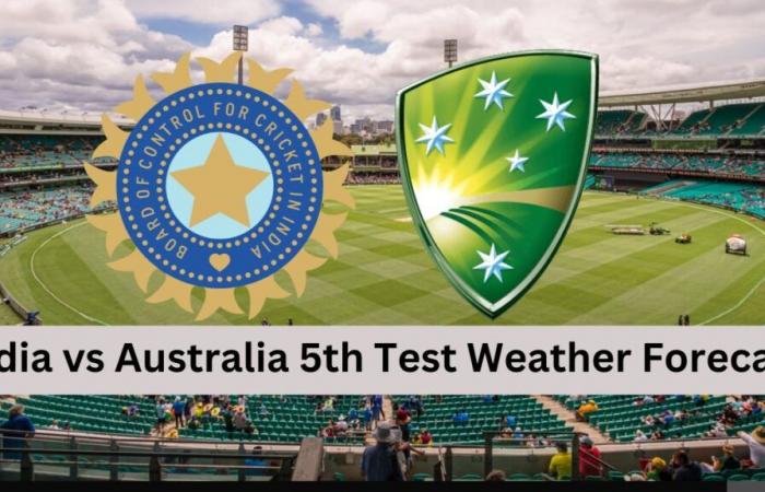 Il pleut pour jouer à Spoilsport dans SCG Test ? Prévisions météo à Sydney pour tous les jours du 5ème test