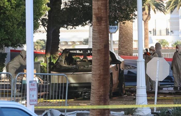 Un Cybertruck Tesla explose devant l’hôtel Trump à Las Vegas, tuant une personne et en blessant sept