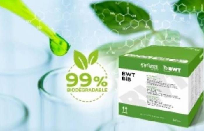 BWT France obtient la certification de biodégradabilité à 99%