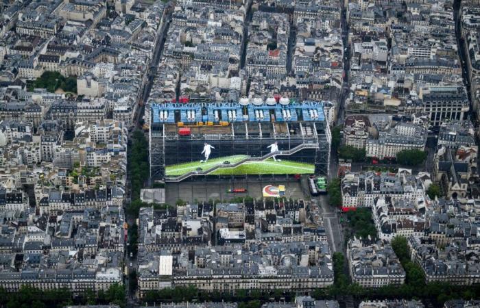 Le Centre Pompidou a accueilli 22% de visiteurs en plus en 2024