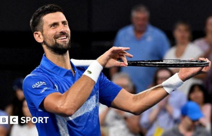 Novak Djokovic prépare le quart de finale de Brisbane contre Reilly Opelka en battant Gael Monfils